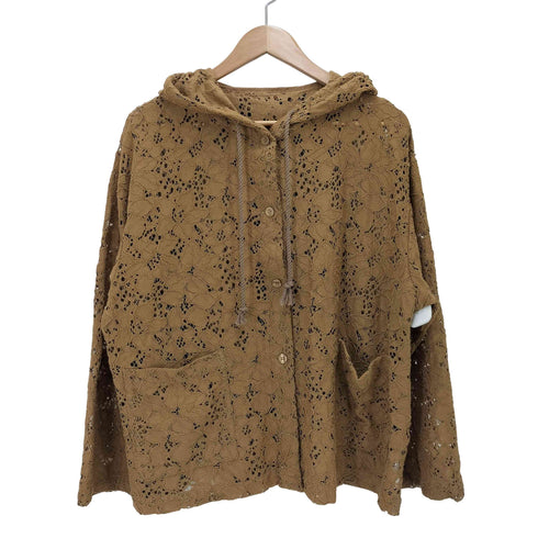 シンプリシテェ SIMPLICITE 26SS レースフードシャツ レディース FREE