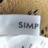 シンプリシテェ SIMPLICITE 26SS レースフードシャツ レディース FREE