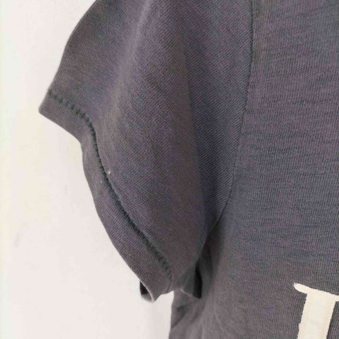 ポロラルフローレン POLO RALPH LAUREN フロント刺繍クルーネックTシャツ レディース import:S