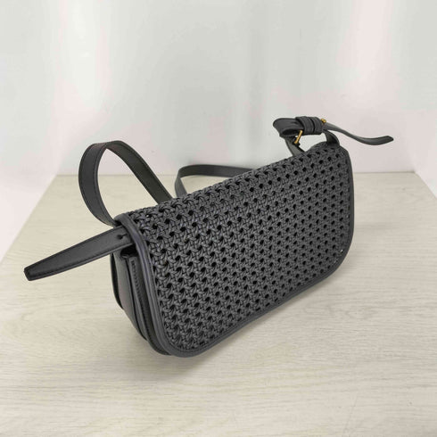 チャールズアンドキース CHARLES&KEITH ウーブンフラップショルダーバッグ レディース
