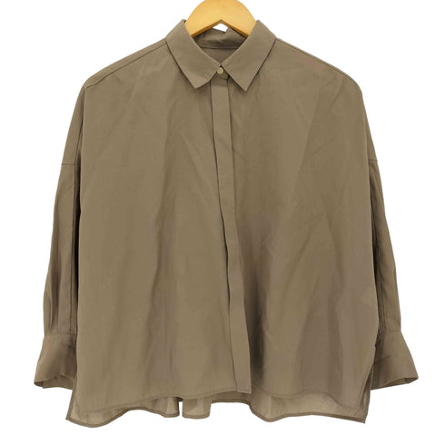 ユナイテッドアローズグリーンレーベルリラクシング UNITED ARROWS green label relaxing シアー ドルマン ショート シャツ レディース FREE