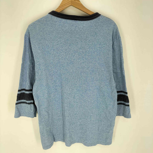 チェスウィック Cheswick カナダ製 POMONA FOOTBALL ラグランTシャツ 七分袖 メンズ import:L