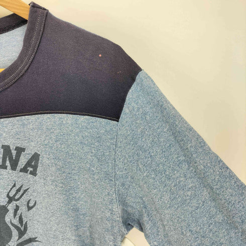 チェスウィック Cheswick カナダ製 POMONA FOOTBALL ラグランTシャツ 七分袖 メンズ import:L