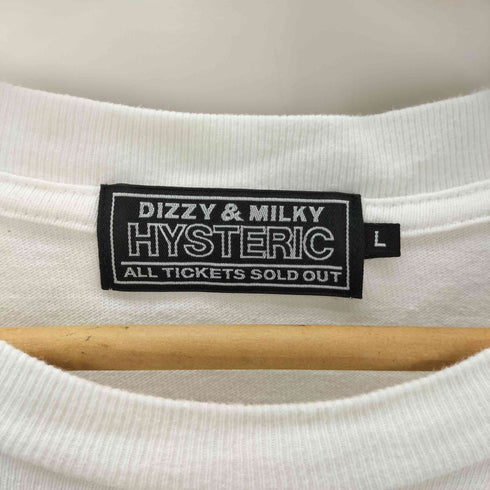 ヒステリックグラマー HYSTERIC GLAMOUR 25AW DO ANYTHING Tシャツ DIZZY & MILKY L/S カットソー ロンT ヒスガール メンズ import:L