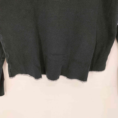 クッシュマン CUSHMAN ヘンリーネック L/S サーマル Tシャツ メンズ import:L