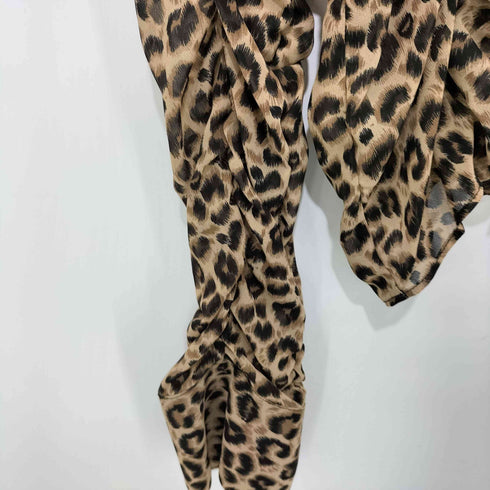 レイビームス Ray BEAMS 25SS レオパードシャーリング ブラウス レディース
