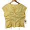 レイビームス Ray BEAMS 24SS ドロスト ギャザー Vネック ブラウス レディース JPN:1