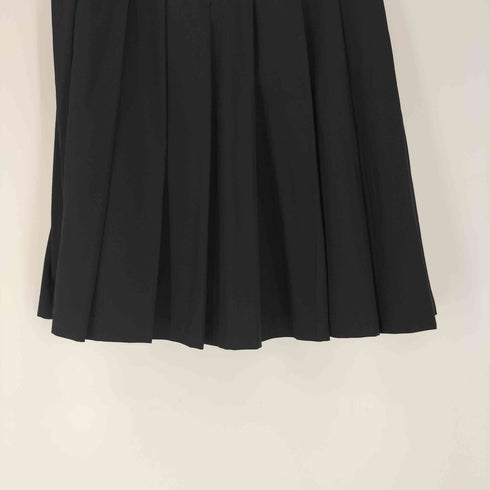 ローブドシャンブルコムデギャルソン robe de chambre COMME des GARCONS AD2000 01SS ウール ギャバ織り タック フレア プリーツ ミドル スカート レディース JPN:M
