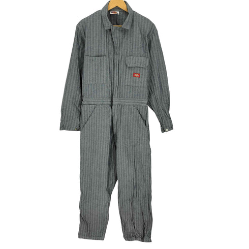 ディッキーズ Dickies 00S ヘリンボーンストライプ 杉綾 オールインワン ワーク つなぎ メンズ