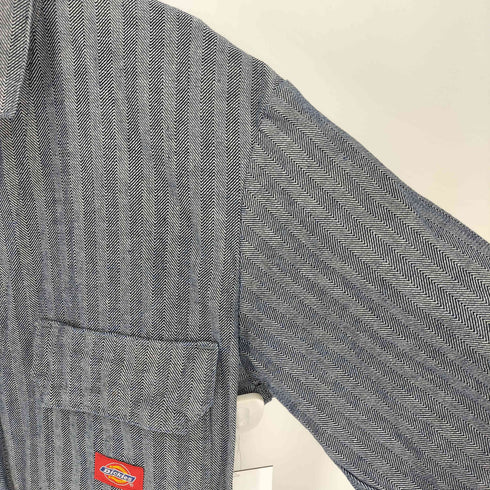 ディッキーズ Dickies 00S ヘリンボーンストライプ 杉綾 オールインワン ワーク つなぎ メンズ