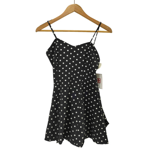 CONTEMPO 80S USA製 ドット キャミソール レディース import:M