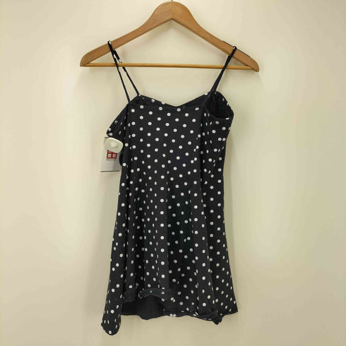 CONTEMPO 80S USA製 ドット キャミソール レディース import:M