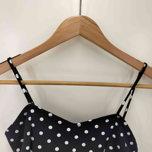 CONTEMPO 80S USA製 ドット キャミソール レディース import:M