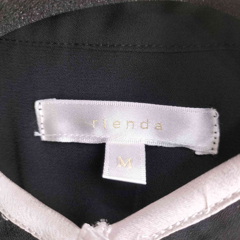 リエンダ rienda パイピングフラワー OP ロングワンピース レディース JPN:M