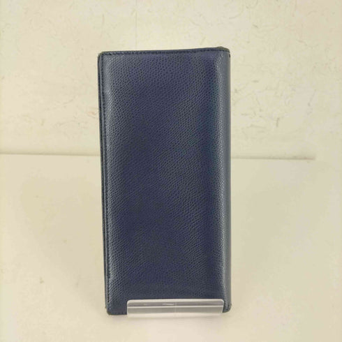 エンポリオアルマーニ EMPORIO ARMANI ロゴプレート 二つ折り長財布 メンズ