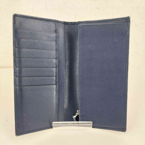エンポリオアルマーニ EMPORIO ARMANI ロゴプレート 二つ折り長財布 メンズ