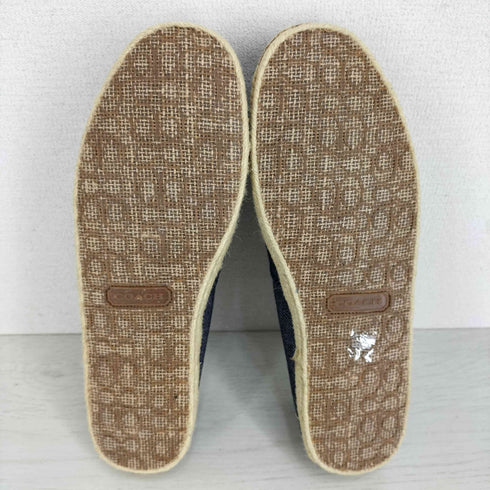 コーチ COACH エスパドリーユ デニムキャンバス レディース JPN:23.5