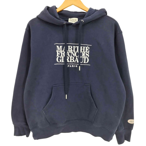マリテフランソワジルボー MARITHE FRANCOIS GIRBAUD LOGO EMBROIDERY HOODIE レディース import:S