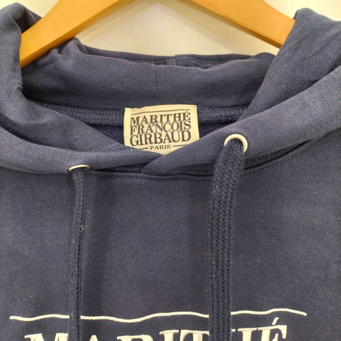 マリテフランソワジルボー MARITHE FRANCOIS GIRBAUD LOGO EMBROIDERY HOODIE レディース import:S