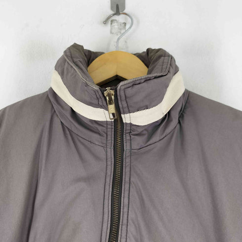 ノーティカ NAUTICA 90S エルボーレザーパパッチデザイン ダウンジャケット メンズ import:XL