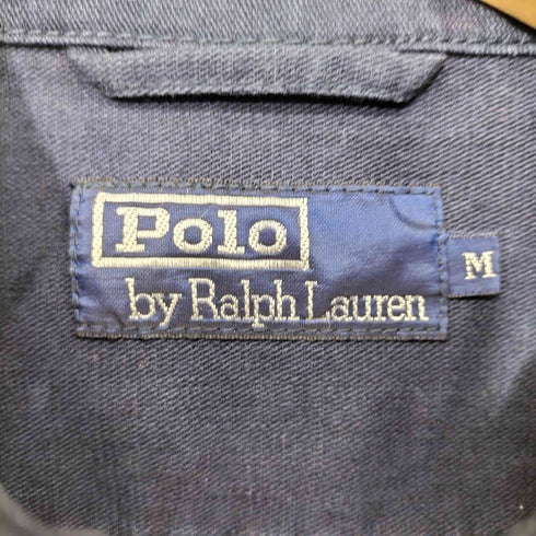 ポロバイラルフローレン Polo by RALPH LAUREN 90s コットンリネン ハンティングジャケット カバーオール メンズ import:M