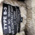 COMBAT CLOTHING 90‐00S B-3 AIR FORCE JACKET ムートン フライトジャケット メンズ import:M