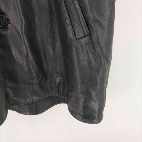MISSANI 裏地キルティング レザーコート メンズ import:M