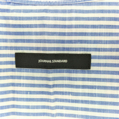 ジャーナルスタンダード JOURNAL STANDARD ハードマンズリネンコットンフレンチスリーブスキッパーシャツ レディース