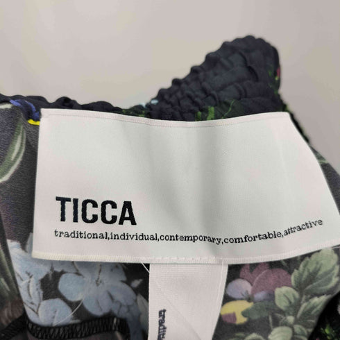 ティッカ TICCA 25SS フラワー プリント パンツ レディース FREE