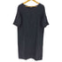 フォグリネンワーク fog linen work かすり ストライプ リネン100% ミディアムスリーブ ワンピース レディース