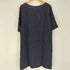 フォグリネンワーク fog linen work かすり ストライプ リネン100% ミディアムスリーブ ワンピース レディース