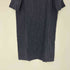 フォグリネンワーク fog linen work かすり ストライプ リネン100% ミディアムスリーブ ワンピース レディース