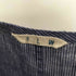フォグリネンワーク fog linen work かすり ストライプ リネン100% ミディアムスリーブ ワンピース レディース