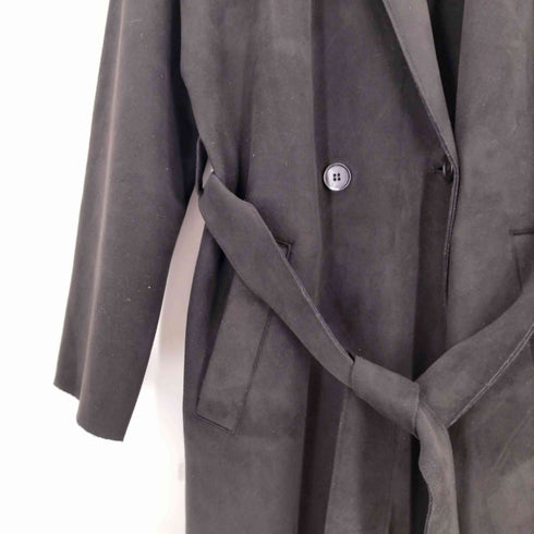 ザラ ZARA ロングコート フェイクスエード メンズ import:S