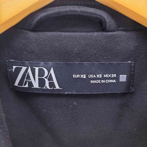 ザラ ZARA ロングコート フェイクスエード メンズ import:S