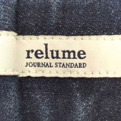 ジャーナルスタンダードレリューム JOURNAL STANDARD relume ワイドベイカーデニムパンツ レディース 38