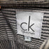 シーケーカルバンクライン ck Calvin Klein シアサッカー ストライプ レギュラーカラー シャツ メンズ import:M