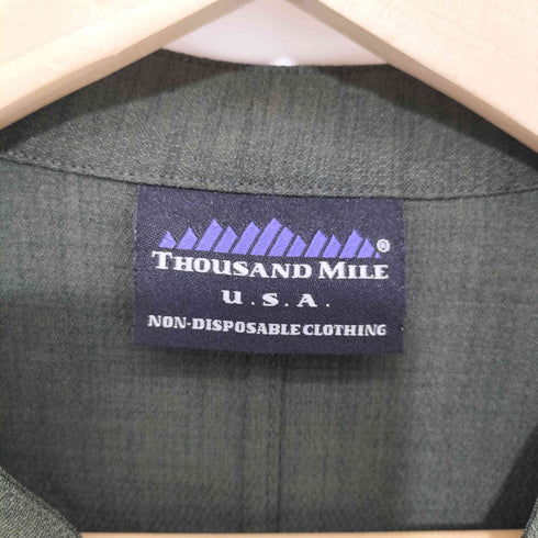 サウザンドマイル THOUSAND MILE 25SS 別注 THICK AND THIN BZ ダブルジップ ブルゾン メンズ JPN:L