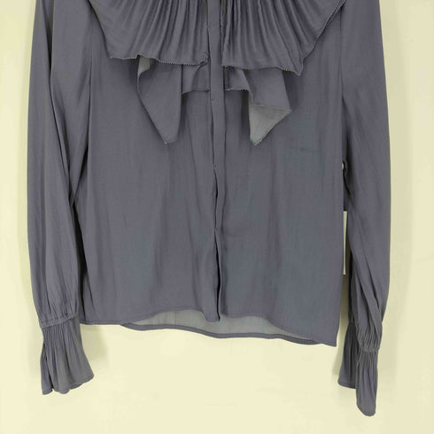リリーブラウン Lily Brown 23SS スクエアカラーフリルブラウス レディース ONE SIZE