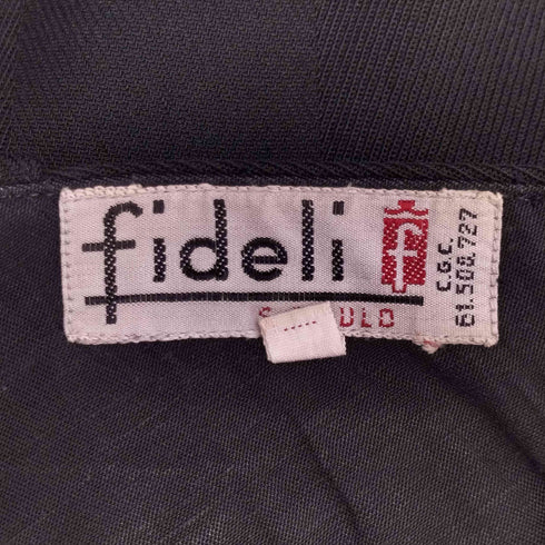fideli 60S REORジッパー 片爪ピンロック セミフレアスラックス メンズ FR:40-44
