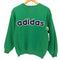 アディダス adidas 80S デサント製 Reverse Weave型 クルーネック スウェット レディース import:M