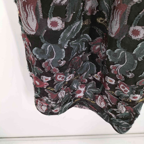 マメクロゴウチ Mame Kurogouchi Floral Cut Jacquard pants レディース JPN:1