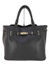 Milos イタリア製 ターンロック レザー ハンドバック レディース