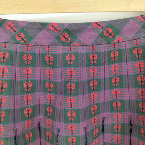 アイレネ IRENE Woven Check Lace Skirt レディース JPN:36