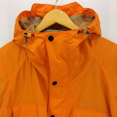 ジャックウルフスキン JACK WOLFSKIN ジップアップ マルチポケット マウンテンパーカ裾ドローコード マウンテン パーカー メンズ import:L