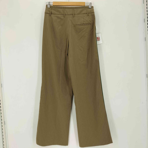 ザラ ZARA PINSTRIPE TROUSERS WITH BOXER DETAIL レディース JPN:XS