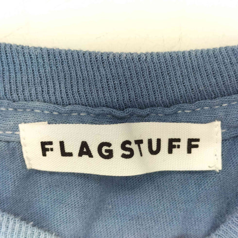 フラグスタフ F-LAGSTUF-F 企業オマージュ タイダイ染め L/S Tシャツ メンズ