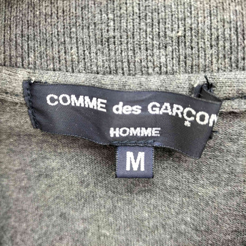 コムデギャルソンオム COMME des GARCONS HOMME 05年製 ストライプ ライン 切替 ショートスリーブポロシャツ メンズ JPN:M