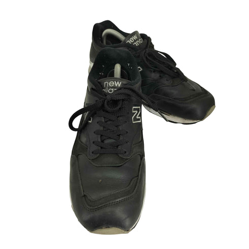 ニューバランス NEW BALANCE M1500 BK レザー ローカットスニーカー メンズ EUR:44