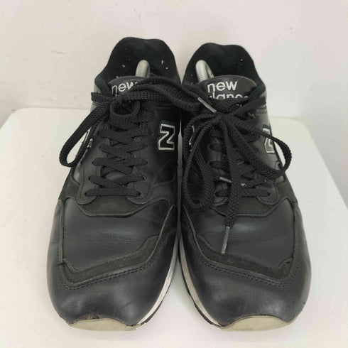 ニューバランス NEW BALANCE M1500 BK レザー ローカットスニーカー メンズ EUR:44
